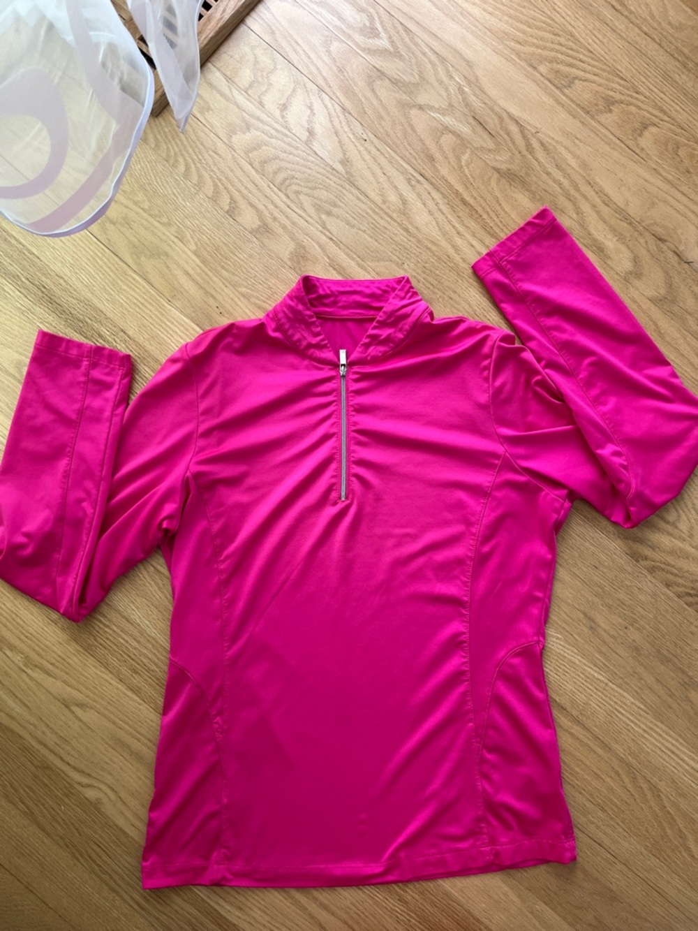 Tail Women's Bright Pink Quarter-Zip Ski Jacket